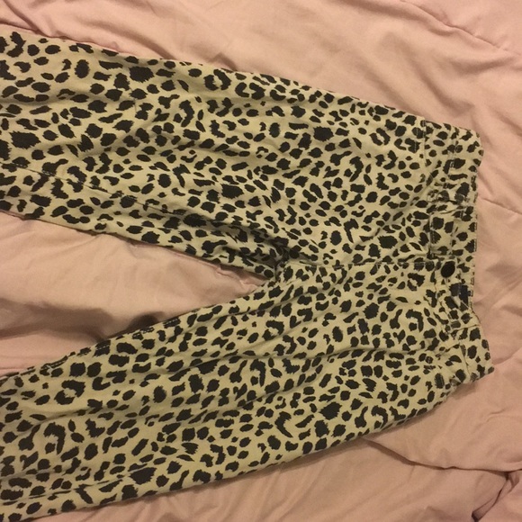 Cheetah Print Pants - Picture 1 of 2